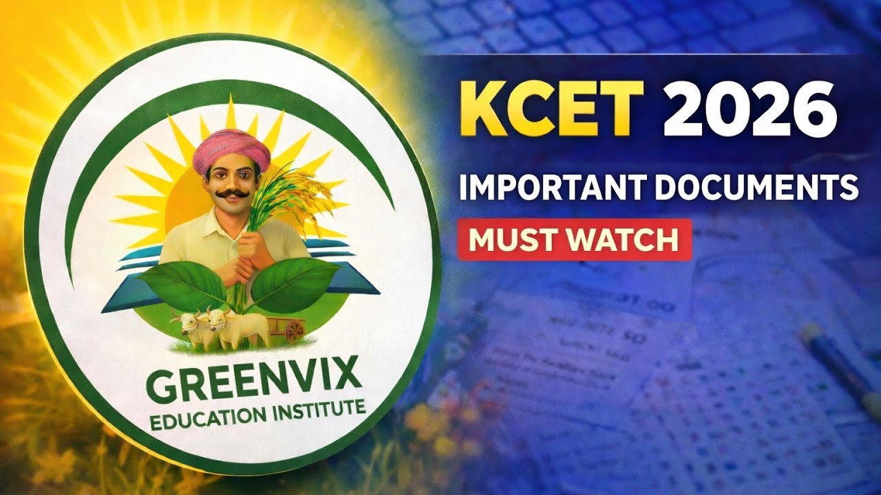 KCET ಪ್ರವೇಶ ಪರೀಕ್ಷೆ – ಅರ್ಜಿ ಸಲ್ಲಿಸಲು ಅಗತ್ಯ ದಾಖಲೆಗಳು (ವರ್ಗವಾರು ವಿವರಗಳು)|KCET