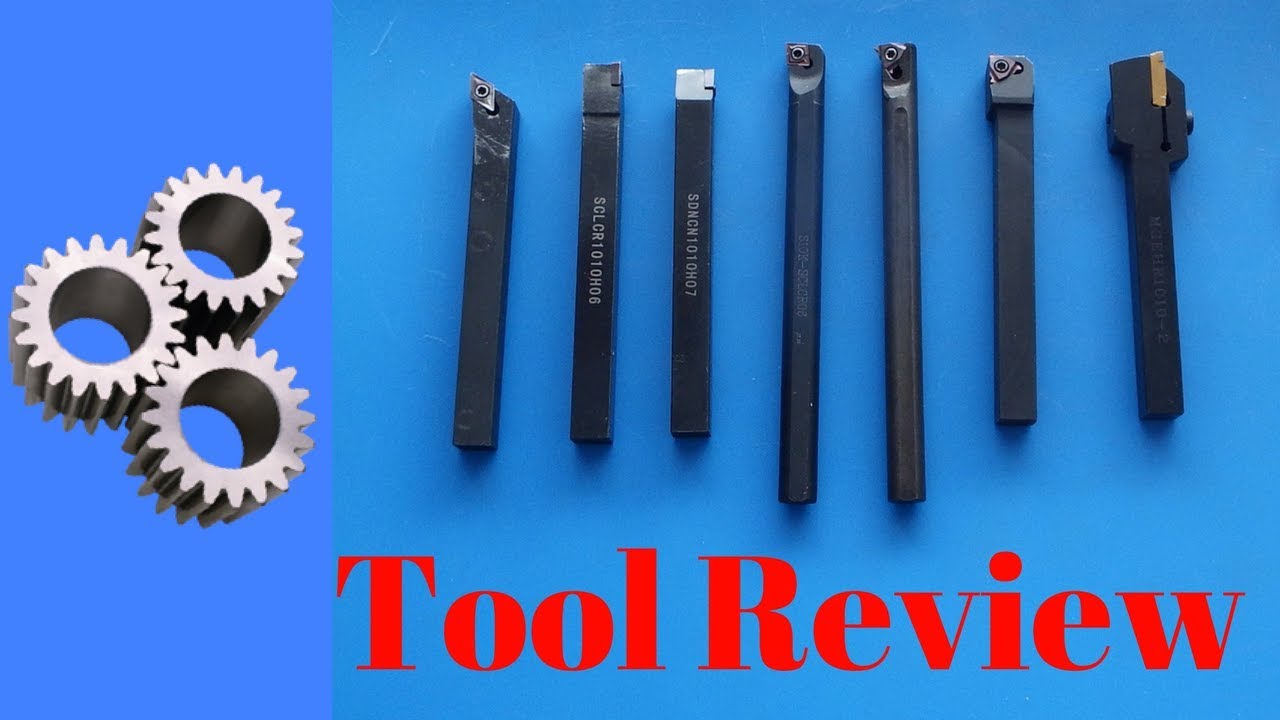 Tool review (Banggood 10mm lathe tool set)