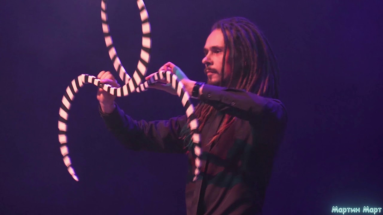Выступление с бугенгами от Мартина Марта на "Gomel light fest" Buugeng Performance Martin Mart