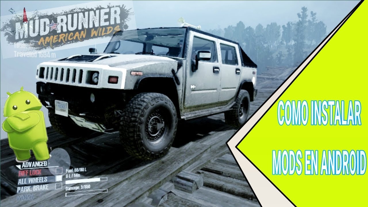 💯🚙 tutorial de cómo instalar mods a MUDRUNER EN ANDROID 📱🔥