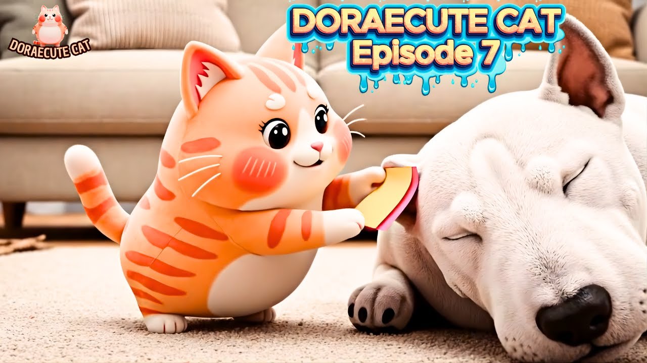 DORAECUTE CAT - Episode 7: 100 Silly Tricks by Doraecute the Cat