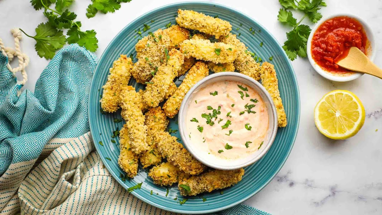 Easy Crispy Halloumi Fries