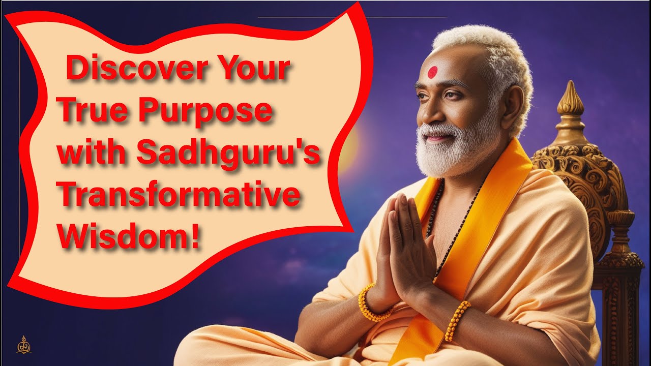 Discover Your True Purpose with Sadhguru's Transformative Wisdom!