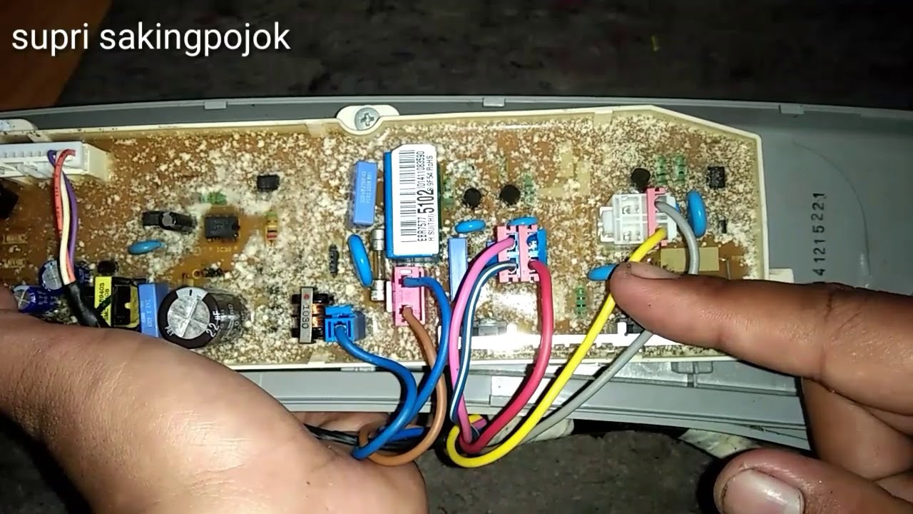 Fungsi soket dan kabel modul LG topload 9 tombol
