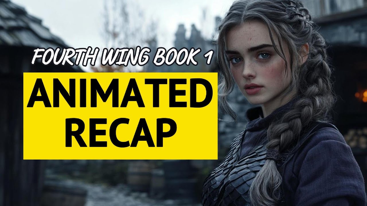 Fully Animated Fourth Wing Recap: Violet’s Journey to Becoming a Dragon Rider (Book 1)
