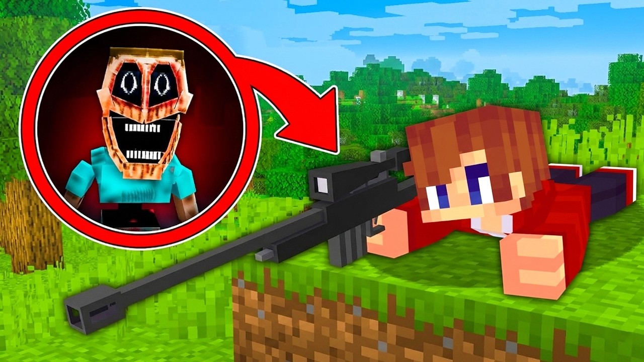 SCARY MODS VS DEADLIEST SNIPER in Minecraft!