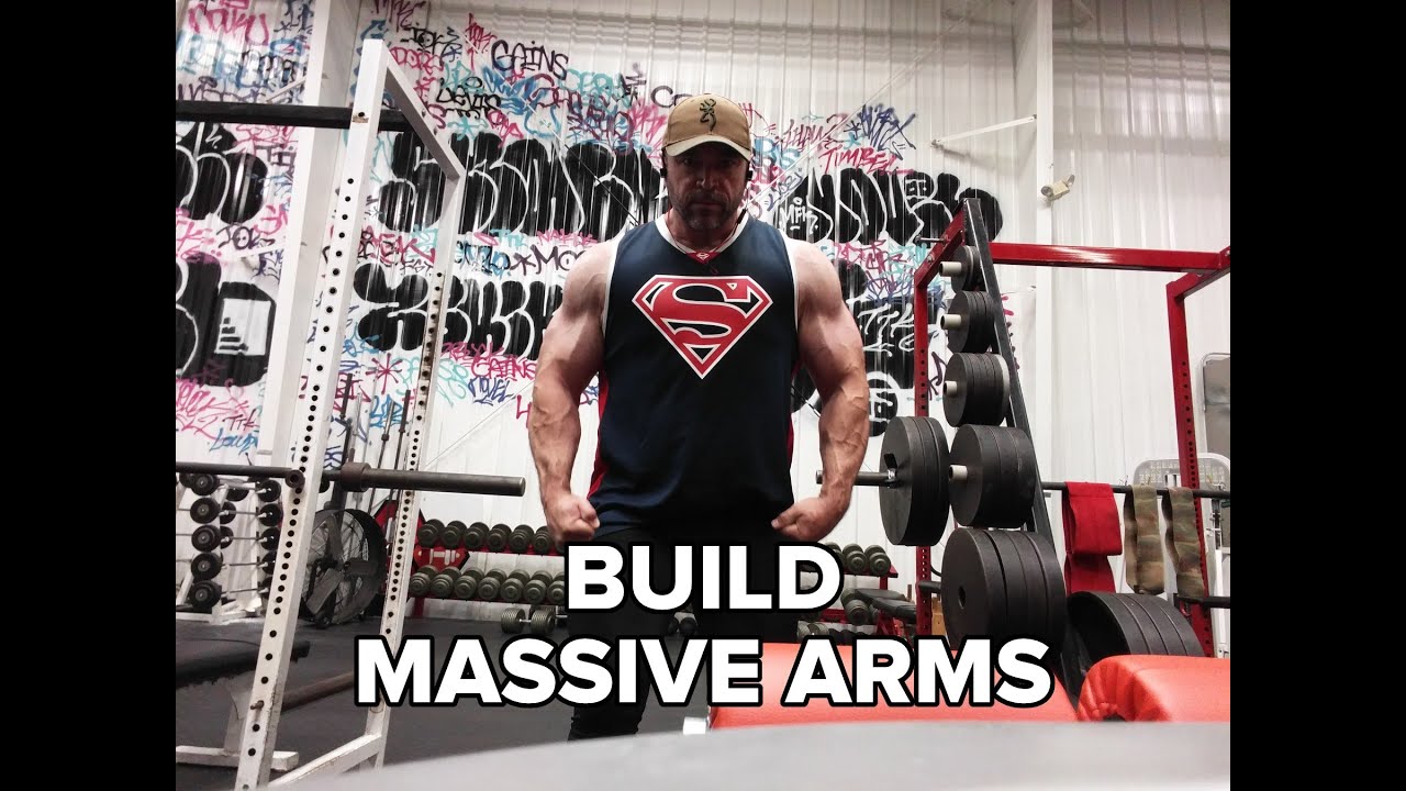 How to Build Massive Arms - The No Bull Crap Method