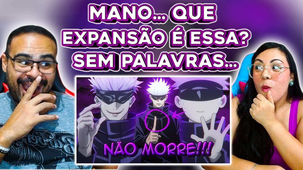 REACT EM CASAL | Voice Makers - É IMPOSSÍVEL MATAR ESSE TAL DE GOJO [PARÓDIA JUJUTSU]
