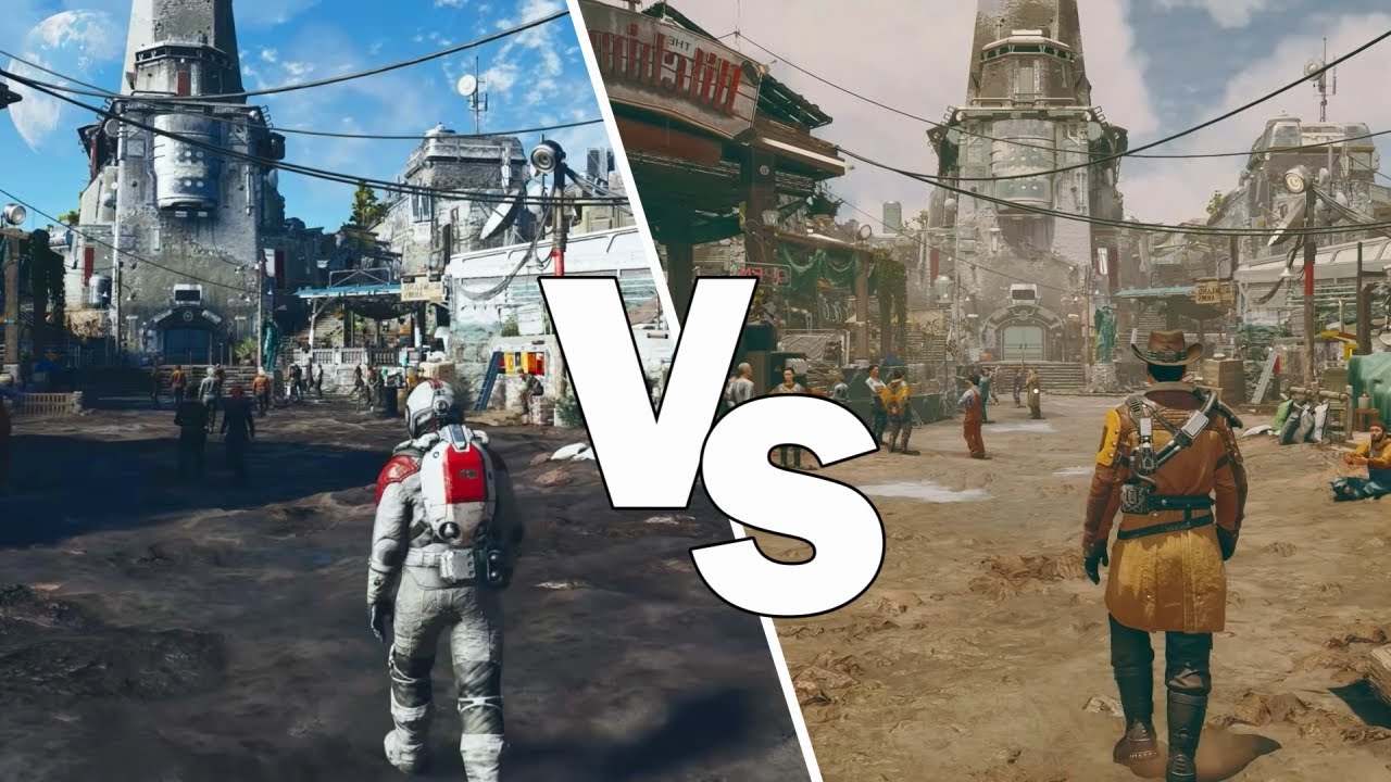 Starfield 2022 Vs 2023 Direct Graphic Comparison