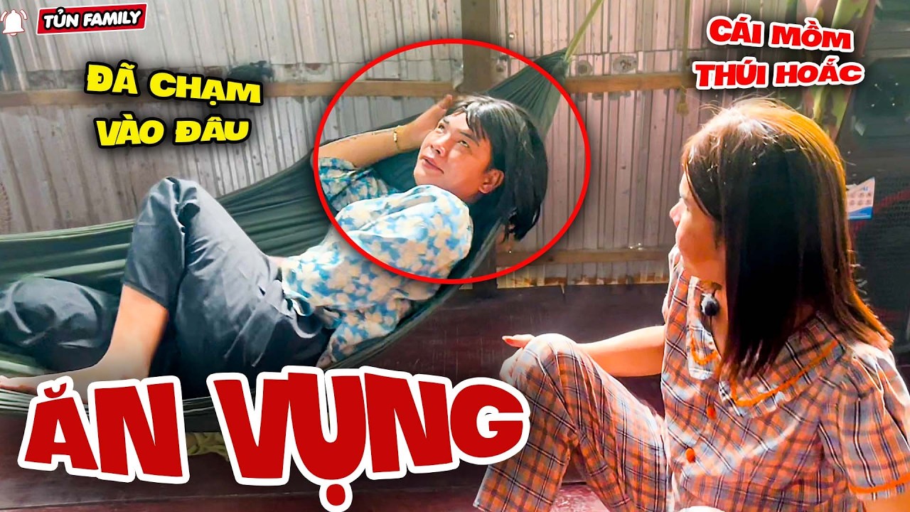 Ăn Vụng Mà Quên Chùi Mép, Thúy Liễu Quê Độ Vì Miệng Bốc Mùi - Tủn Family