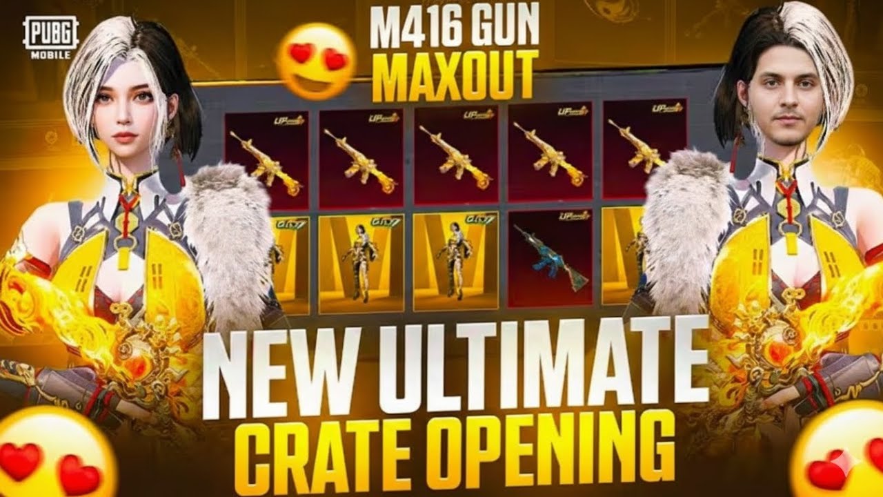 Pubg mobile bast create opening m416 