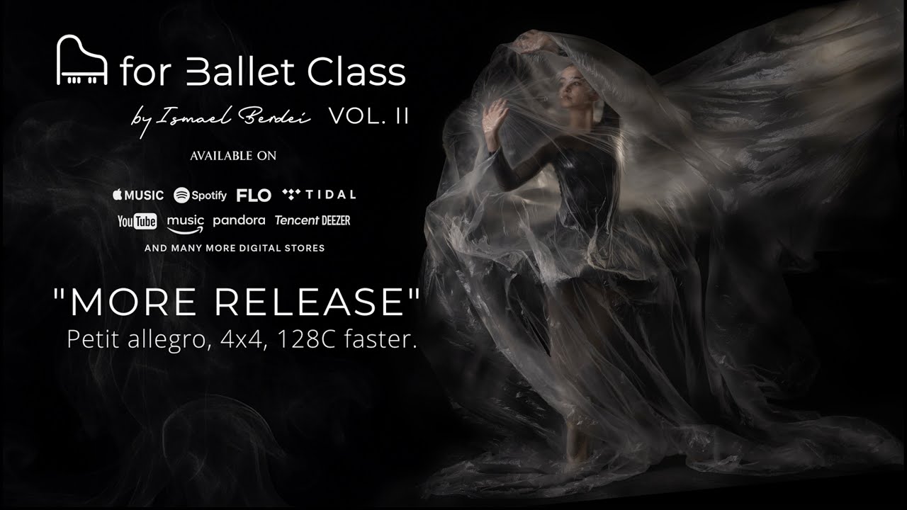 Petit allegro (4x4, 128C faster)  MORE RELEASE | #balletmusic #musicforballetclass #pianoballet