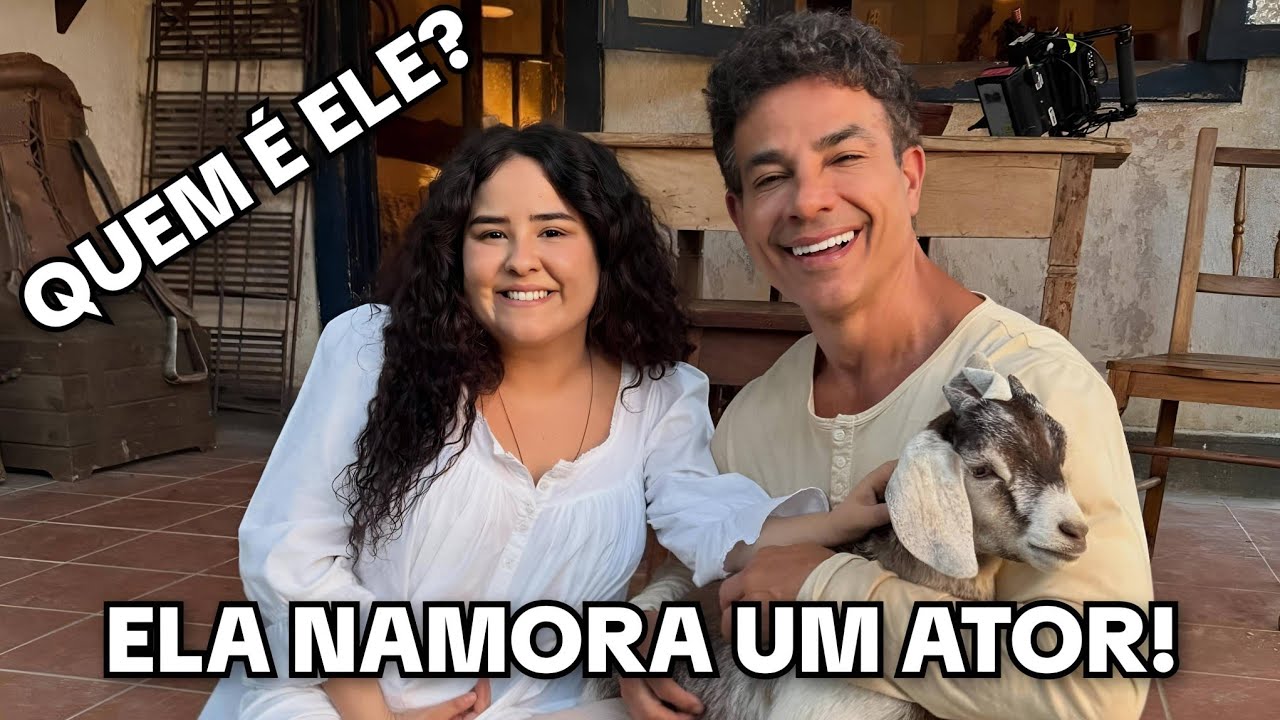 VOCÊ SABIA QUE CASTORINE, A MARIA DIVINA DE ÊTA MUNDO MELHOR, NAMORA UM ATOR NA VIDA REAL?