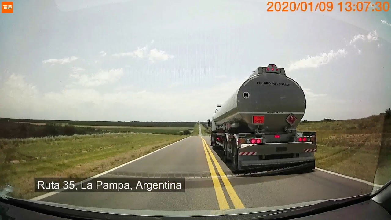 De General Acha a Santa Rosa, La Pampa, Argentina - Rutas 152 e 35 - Janeiro/2020