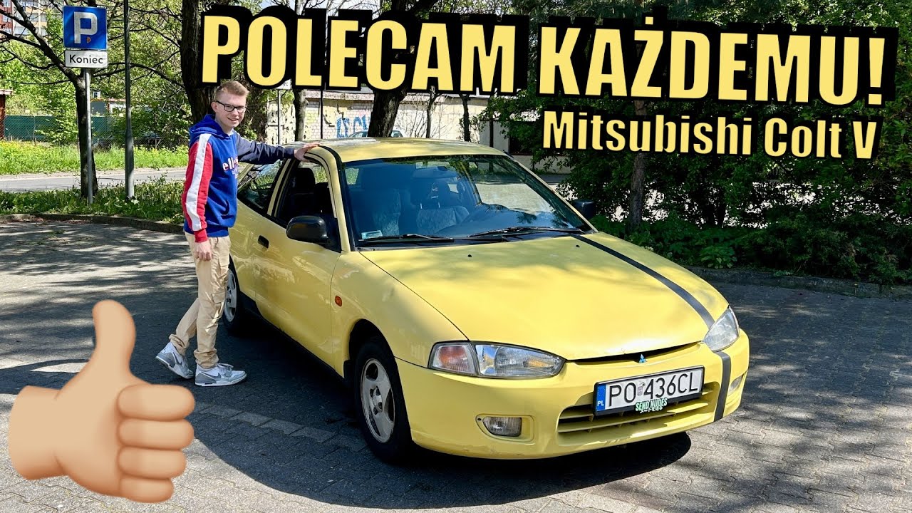 Mitsubishi Colt V 1997 - ŚWIETNE AUTO W CENIE KIEPSKIEGO ROWERU [TEST]