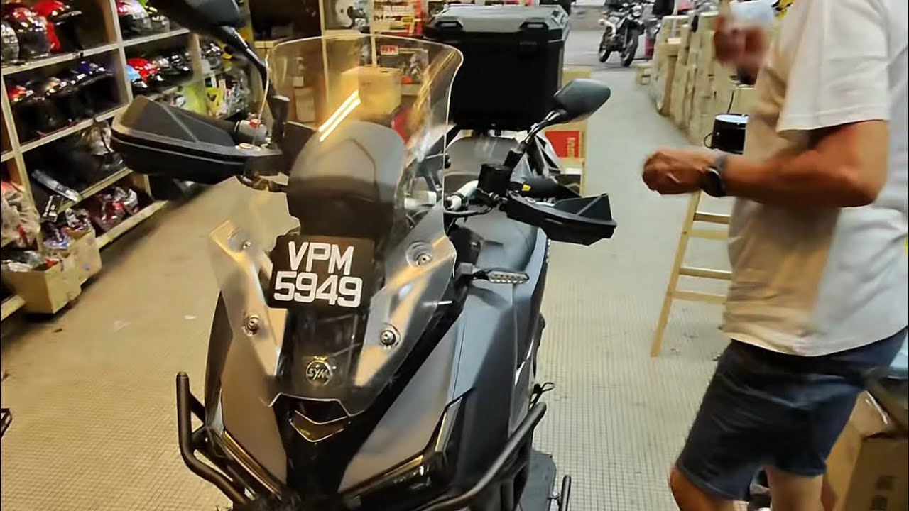 ADXTG pasang crash bar!!