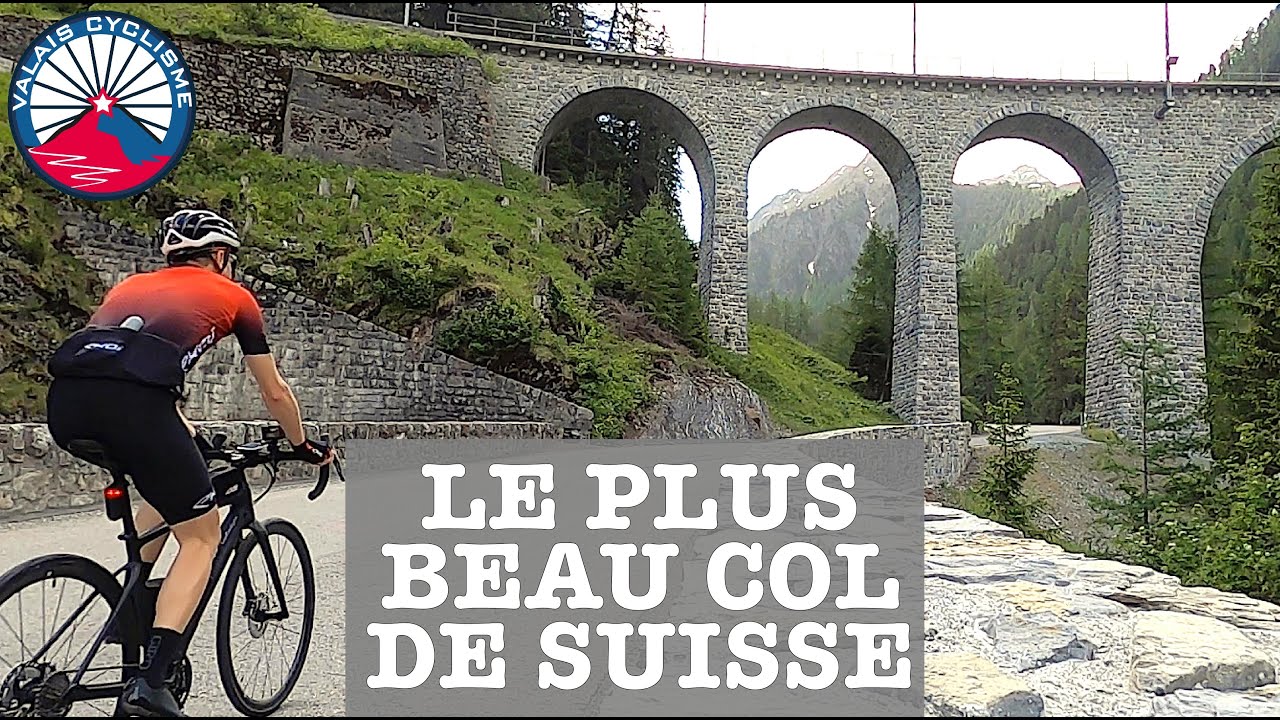 Le col de l'Albula en vélo