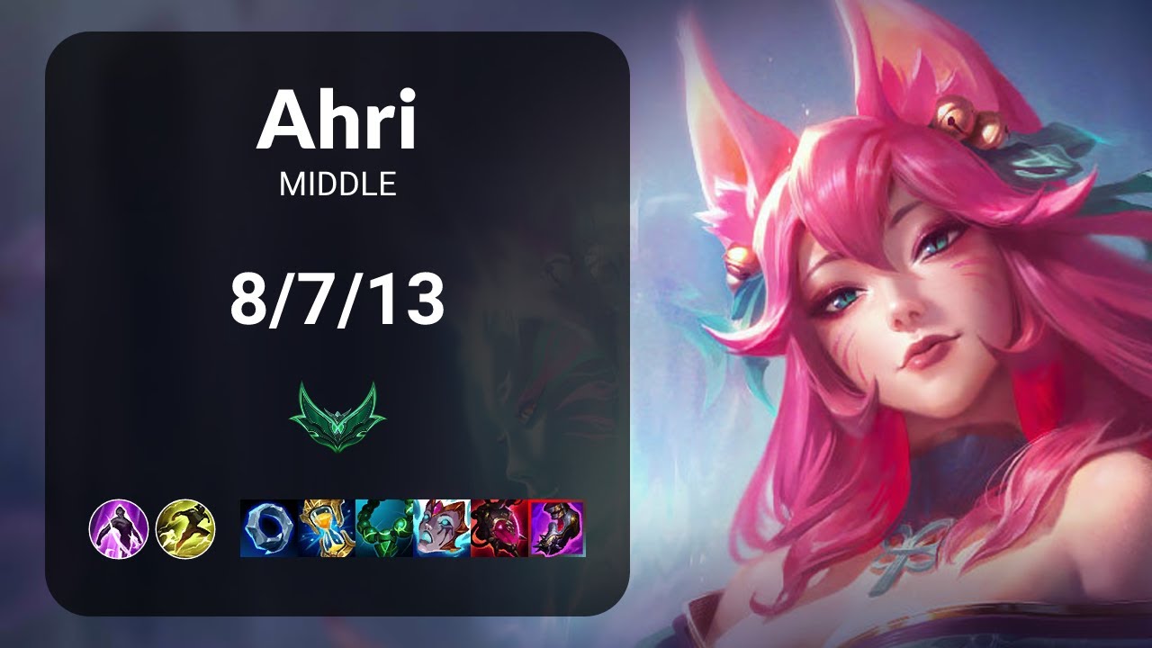 Ahri vs T1 Faker Aurora MIDDLE - KR  Patch 15.9