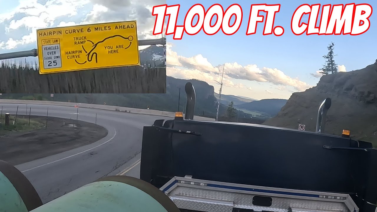 Gordon Conquers Wolf Creek Pass 7% Grade