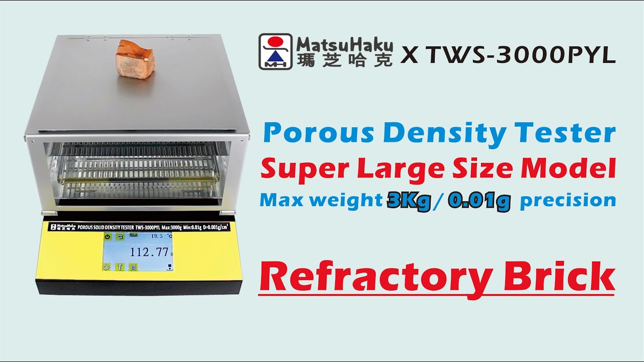 #Refractory #Brick #Porous #Solid Super large size #Density #Tester TWS-3000PYL