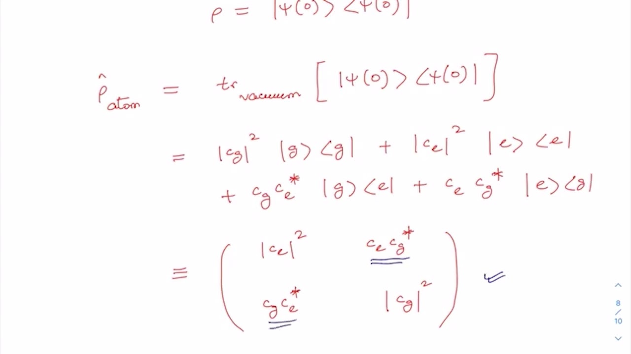 Quantum Master Equation #swayamprabha