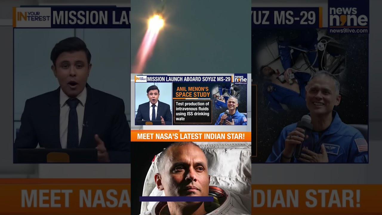Indian-Origin NASA Astronaut Dr Anil Menon's Historic Space Mission | Kerala To ISS | News9