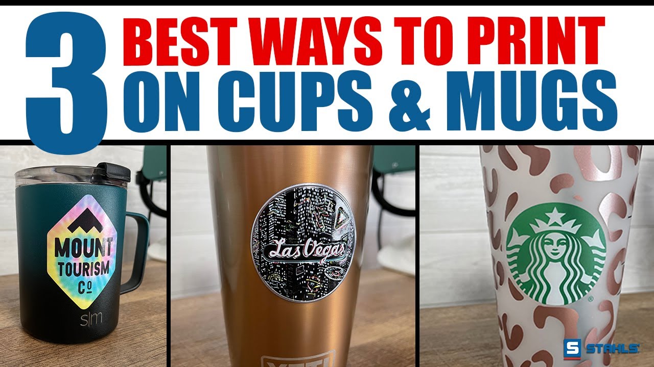 Best Ways to Print on Cups and Mugs without Extra Equipment