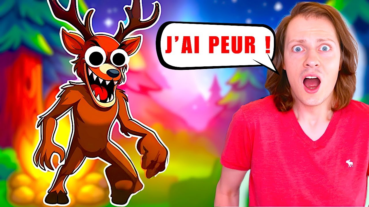 SURVIS 99 NUITS DANS LA FOR&Ecirc;T HANT&Eacute;E ROBLOX ! 😱 - D&eacute;lires de Max