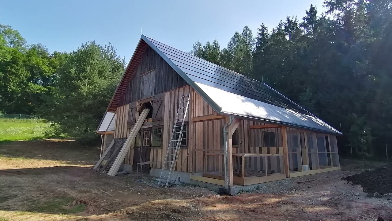 Vinzirast am Land - Aufbau unseres Hühnerstalls