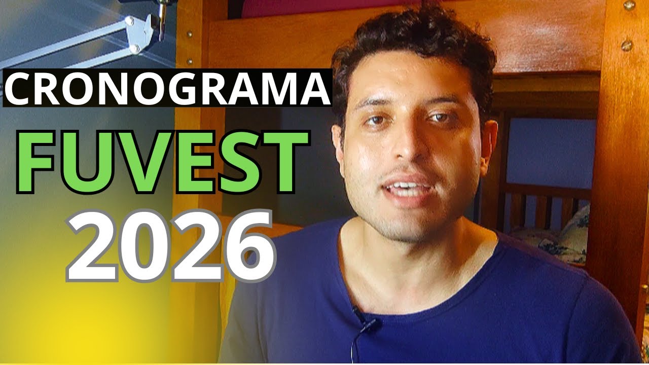 Cronograma FUVEST 2026