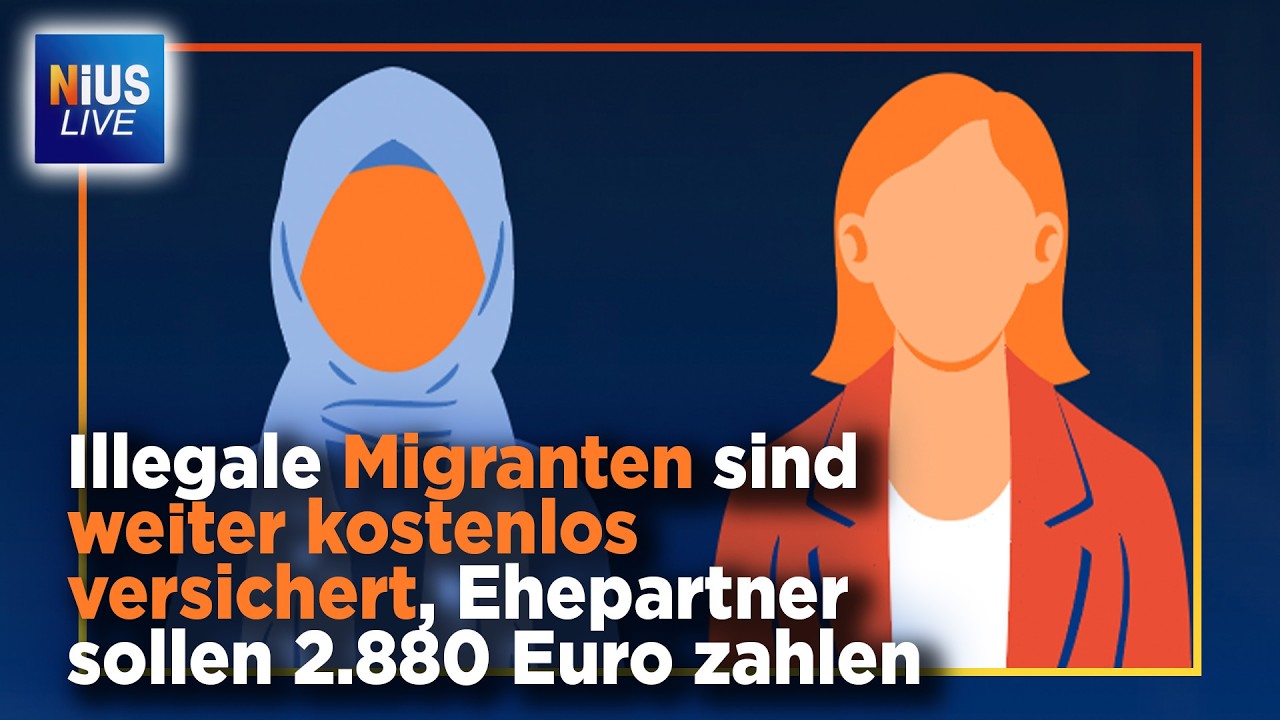 Krankenkassen: Ehegatten-Versicherung weg &ndash; aber nicht f&uuml;r Migranten | NIUS Live vom 01.04.2026