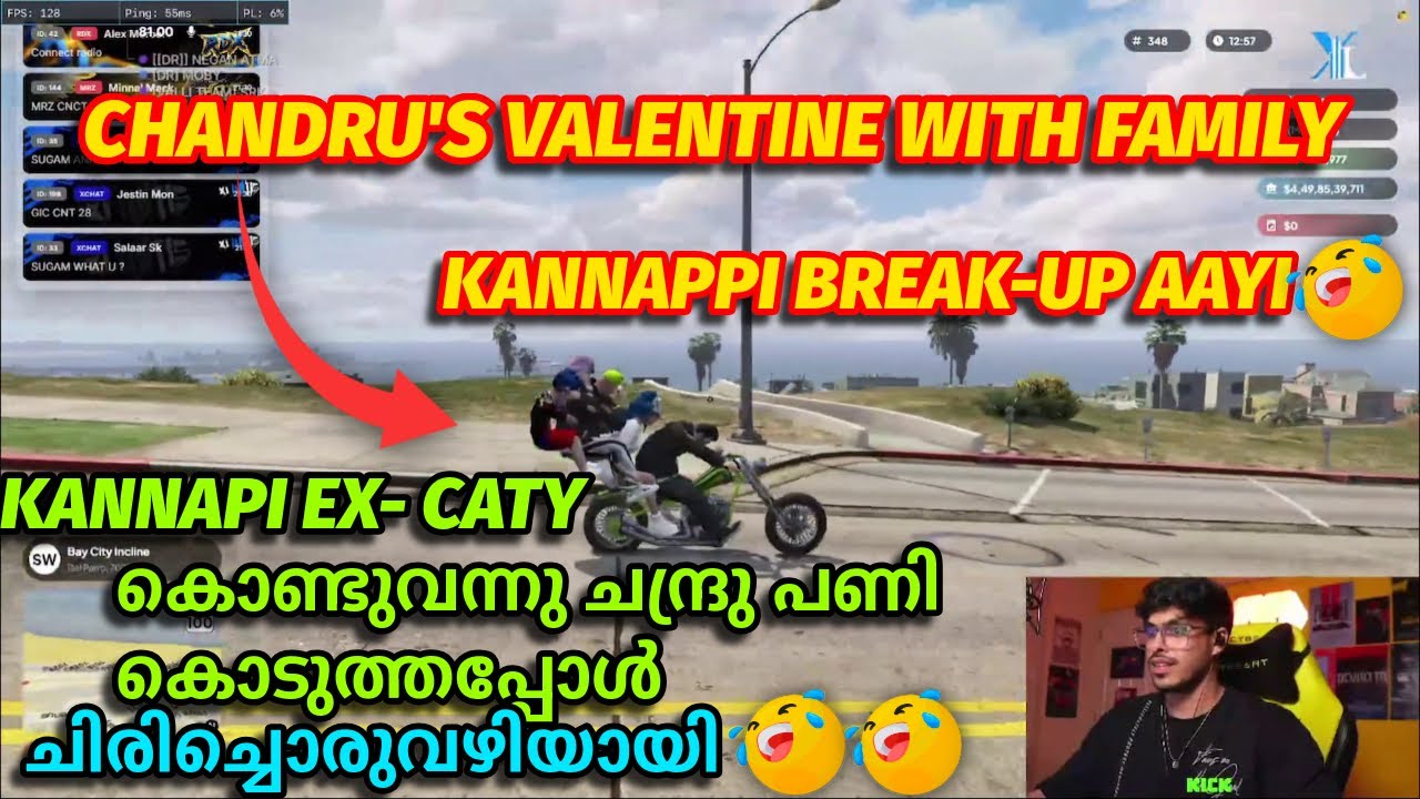 CHANDRU VALENTINE'S DAY WITH FAMILY😂🔥| KANNAPPI BREAK UP AAYI🤣😂, EX-CATY YE KOND VANNU🤣🤣
