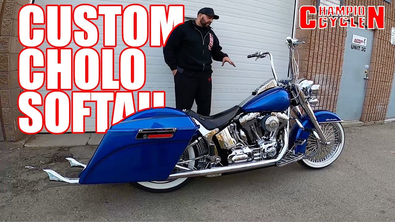 Кастомная переделка Harley Davidson Cholo Style Softail