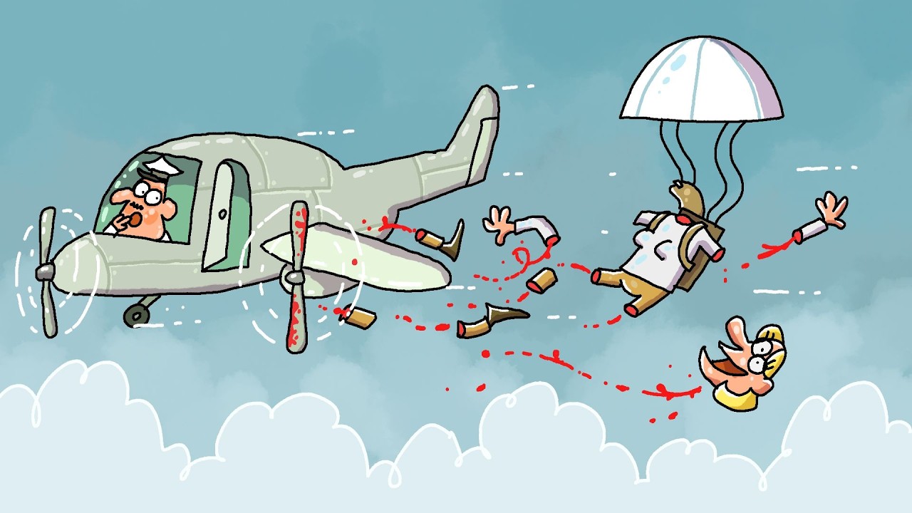 When She Forgets a Parachute | Cartoon Box 471 | Hilarious Cartoons