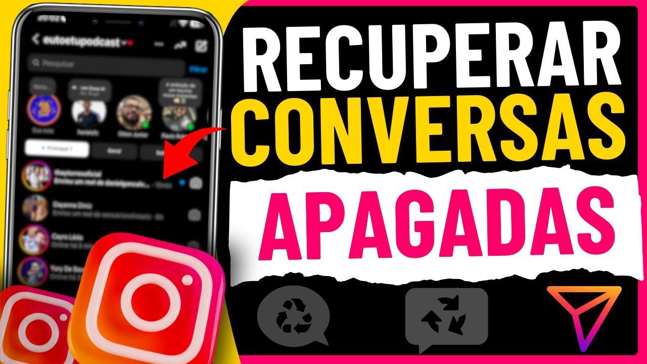 COMO RECUPERAR MENSAGENS APAGADAS DO INSTAGRAM