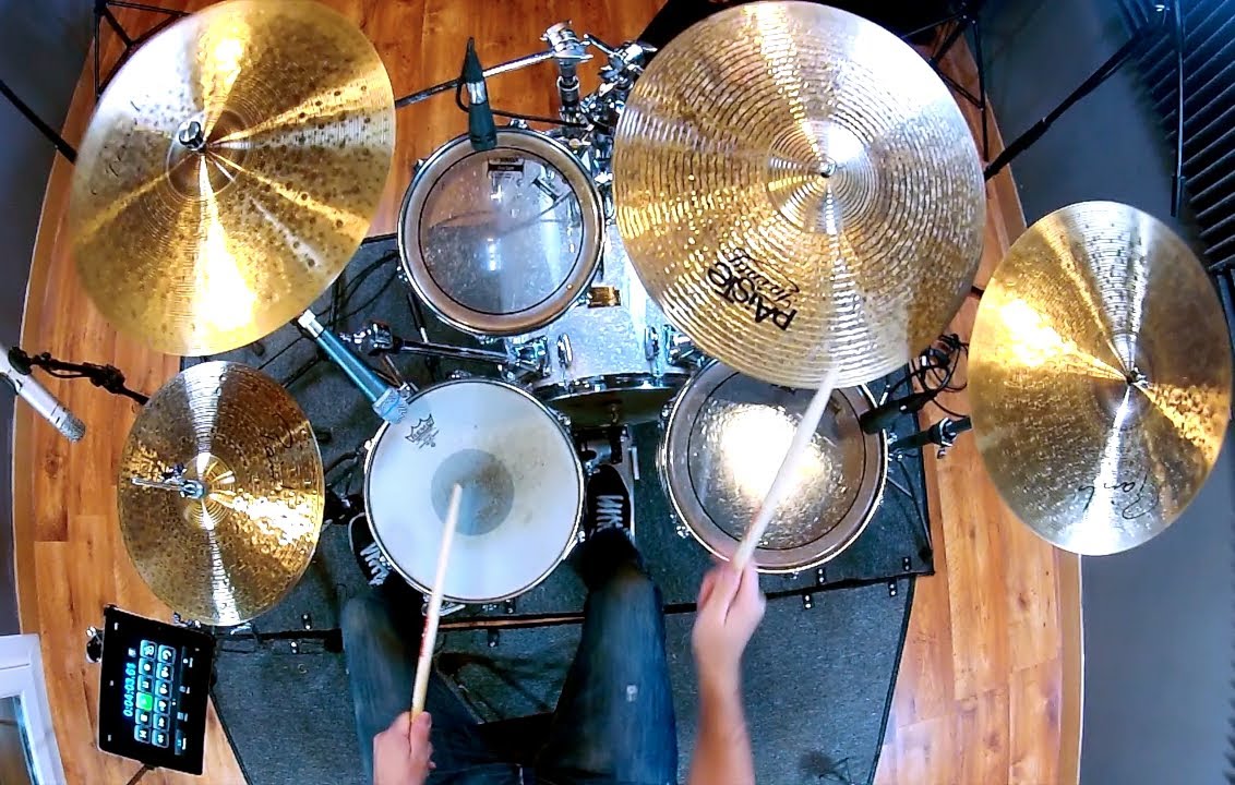 38 Diego contreras con Yamaha Hipgig Rick Marotta Sig. & Paiste Twenty Masters Collection