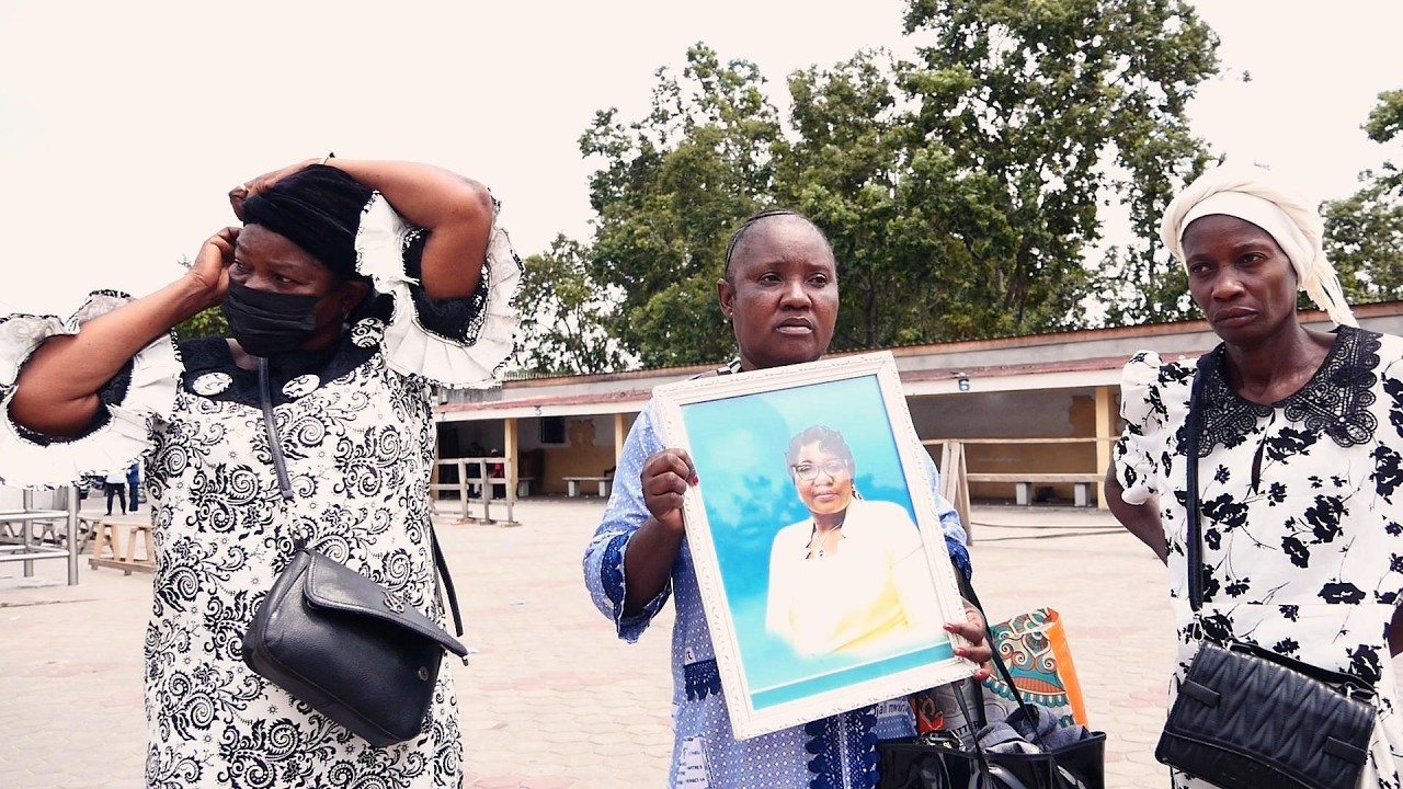 Levée de corps de Blandine BABOUANA décédée à Brazzaville & départ pour la France