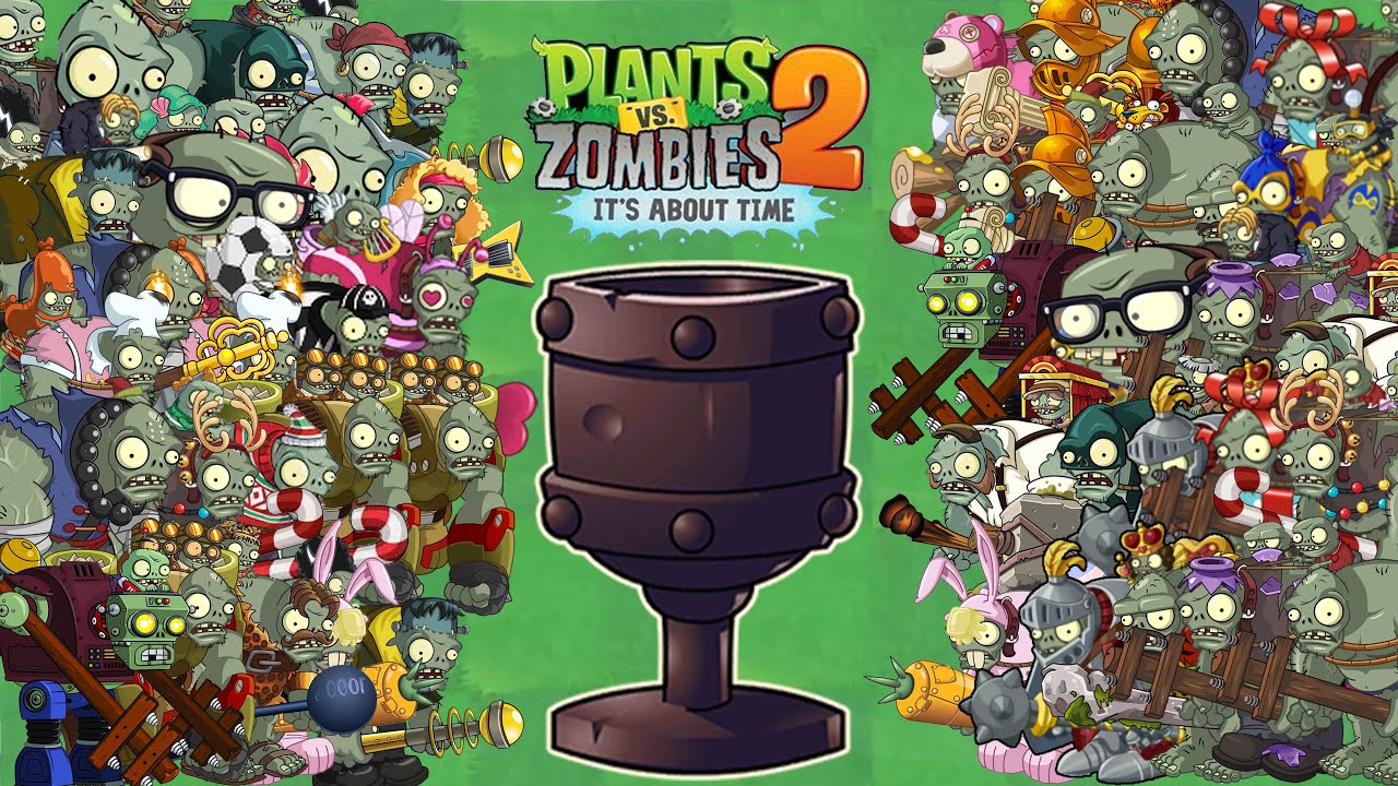 PvZ 2 Zombie Battlez – Triple Random Gargantuars Vs Gargantuars – What team is strongest?