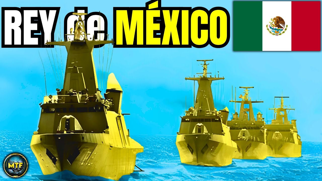 &iexcl;Los 10 buques de guerra m&aacute;s poderosos de la Armada de M&eacute;xico!