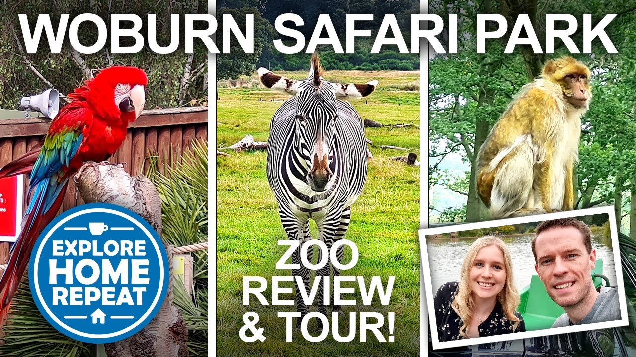 Woburn Safari Park | Zoo Review & Full Tour | Family Days Out | UK Travel Vlog