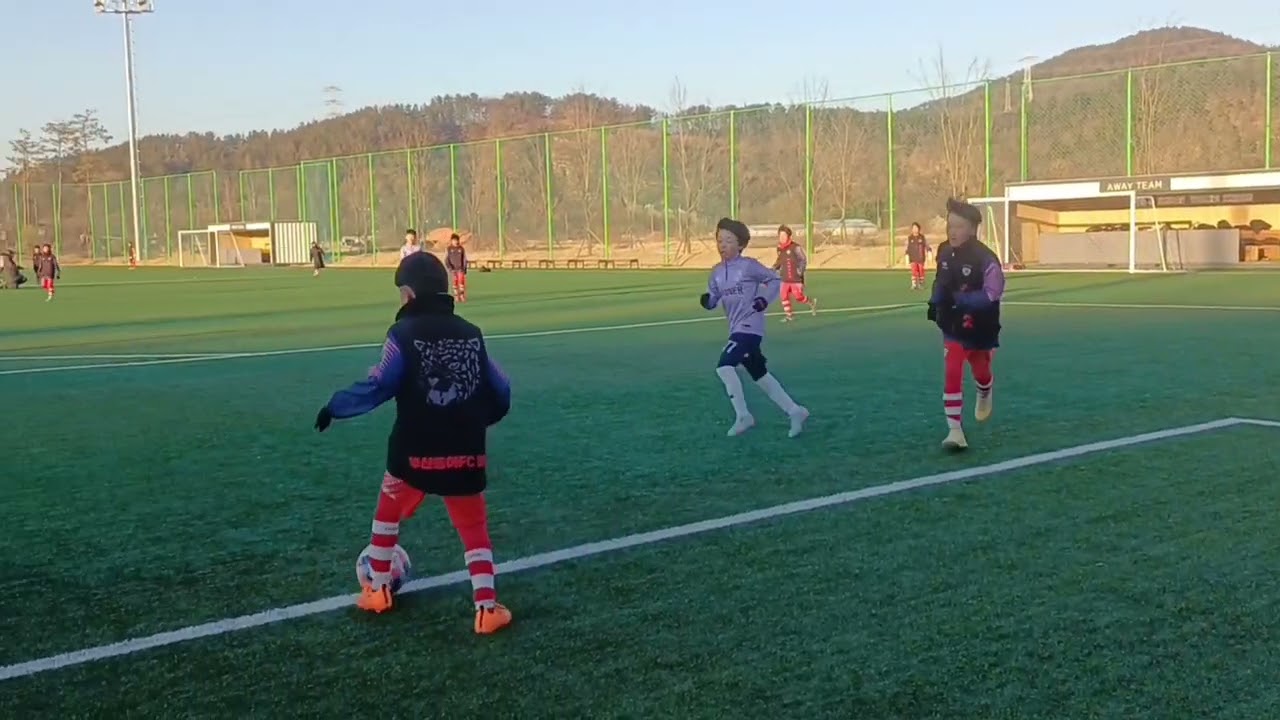 26. 01. 22 창원시 유소년 축구 동계 스토브리그 u11   부산동아fc vs 포항위너fc