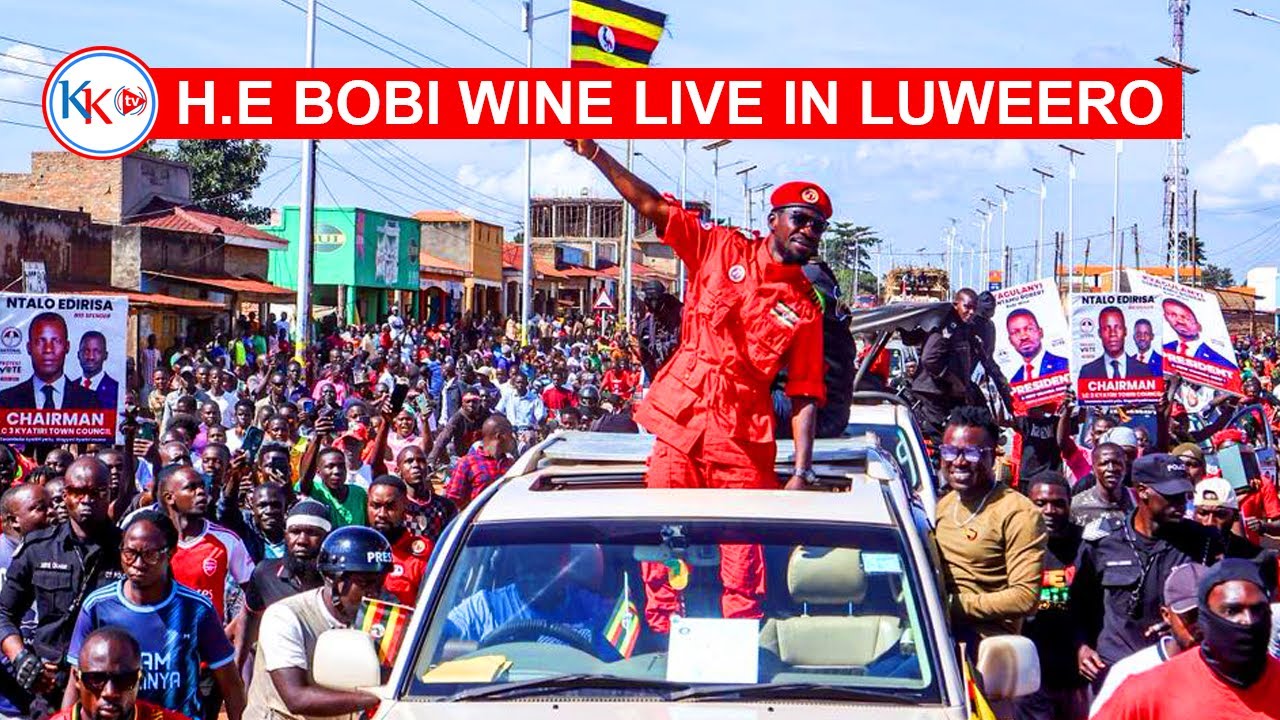 H.E BOBI WINE LIVE IN LUWEERO #bobiwine