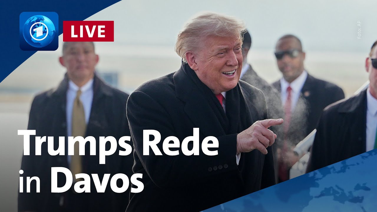 Live: US-Präsident Trump spricht auf dem Weltwirtschaftsforum in Davos