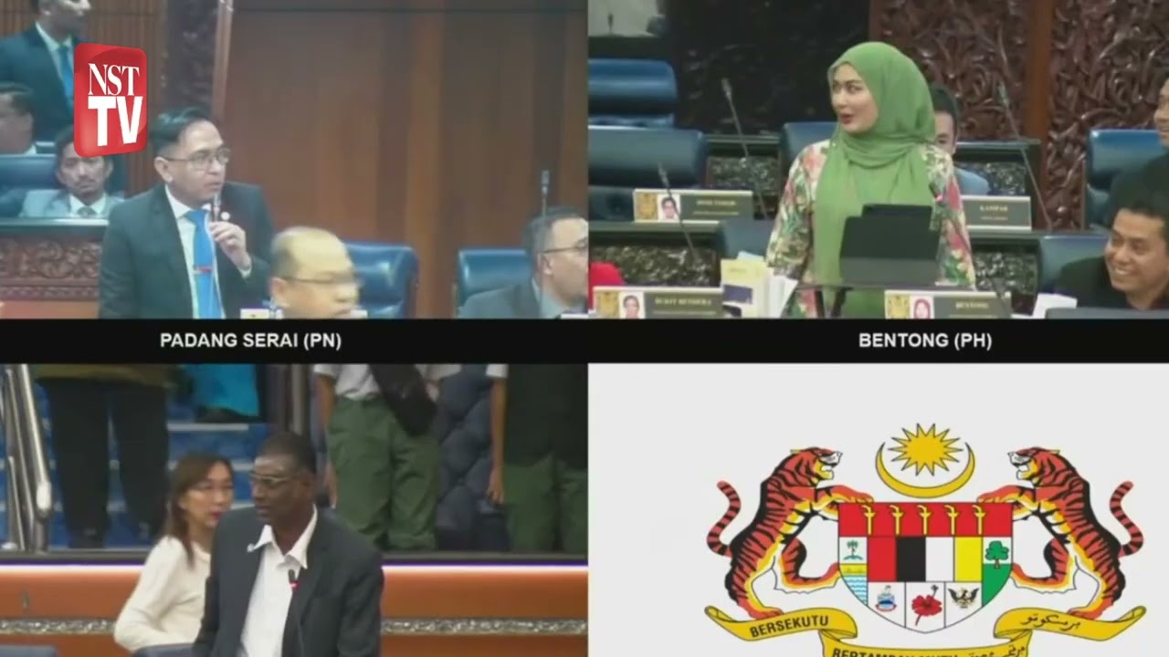 'You are all old, not children,' Johari scolds MPs