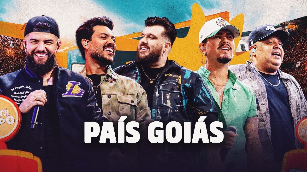 Pa&iacute;s Goi&aacute;s - &Iacute;caro e Gilmar, Panda, Humberto e Ronaldo [ DVD C&ecirc; t&aacute; doido ]