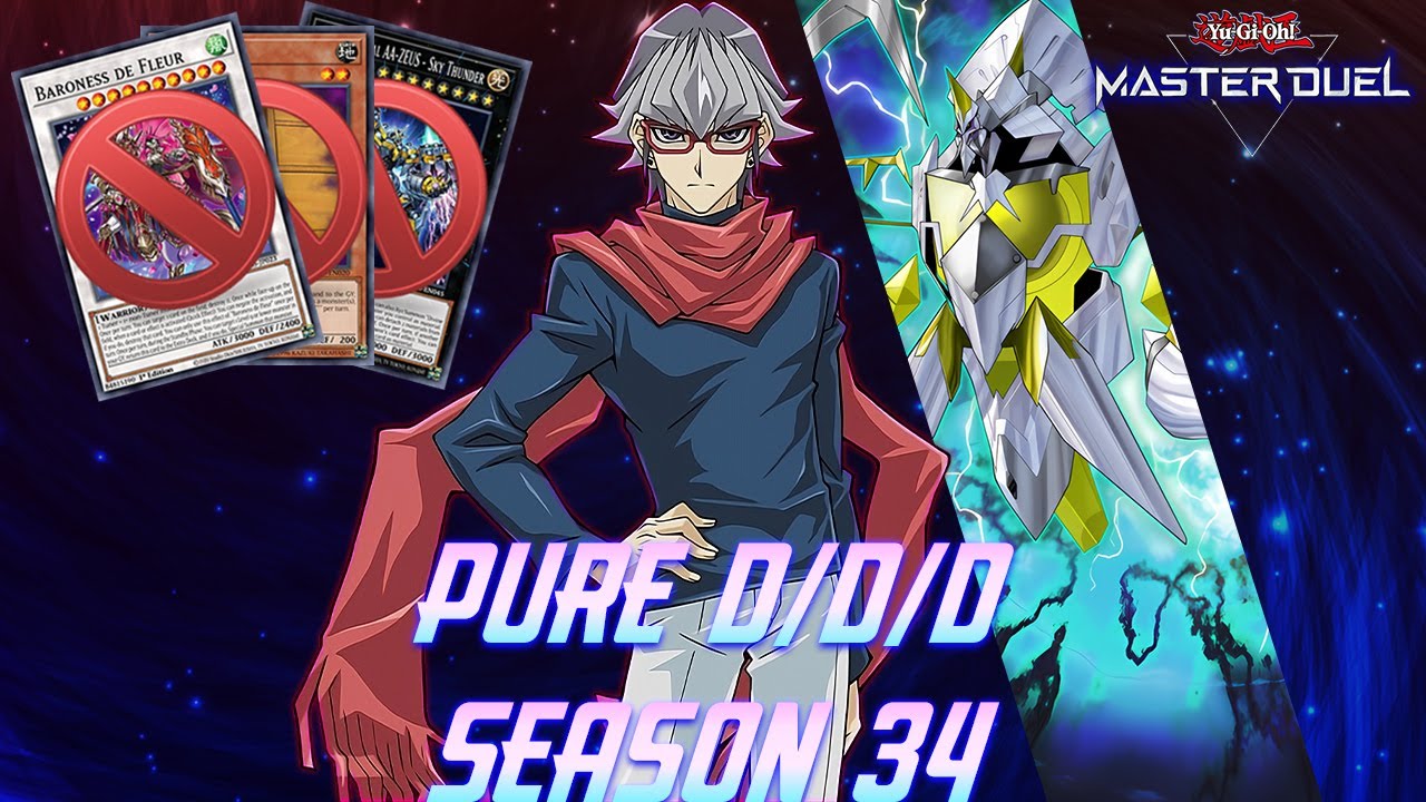 PURE D/D/D IS BACK IN BLACK: NO MAXX C RUN! [Yu-Gi-Oh! Master Duel]
