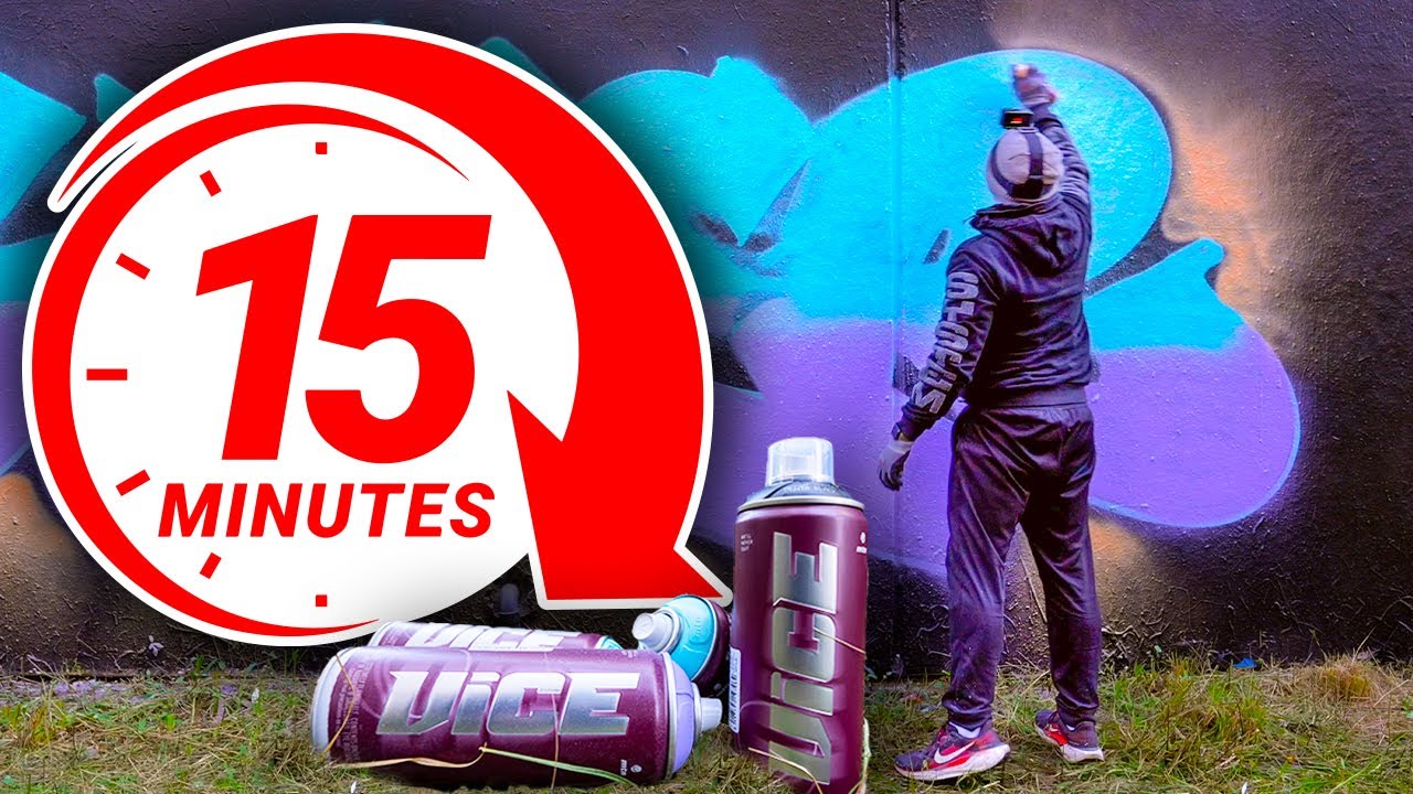 15-Minute Graffiti Challenge – Testing MTN VICE