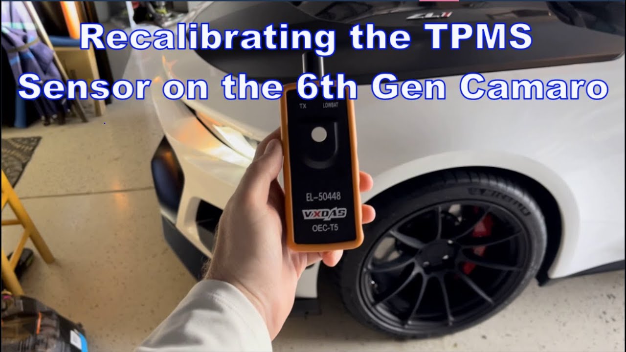 TPMS Reprogram on any 6th gen Camaro // How To Reprogram / Re-Learn TPMS On GM Vehicles