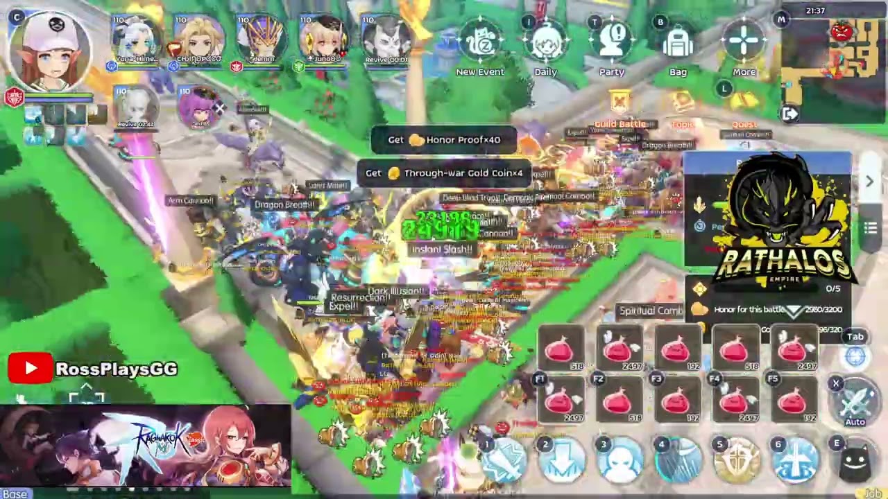 RATHALOS WOE vs SNM, BoarHat, RAIJIN, Vendetta, Kamatis, Infierno, WildDogz, Lunaris, BadAsses-ROMC