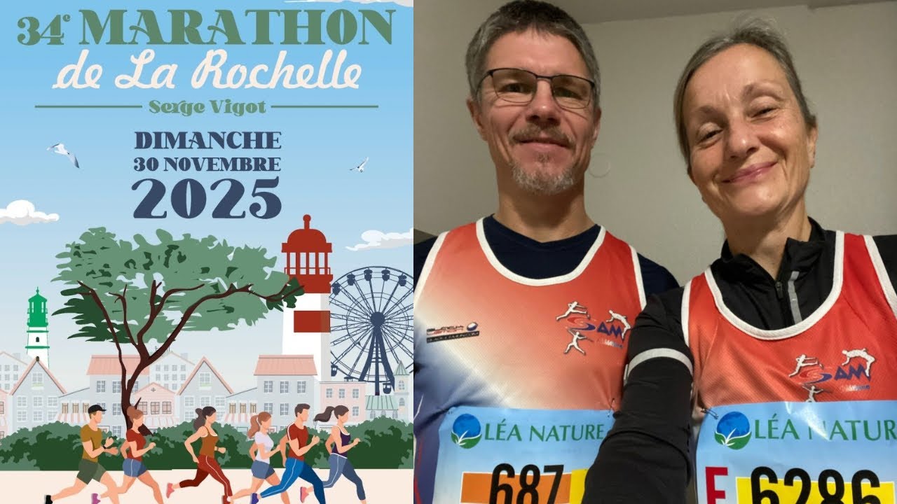 On participe au marathon de La Rochelle le 30 novembre 2025